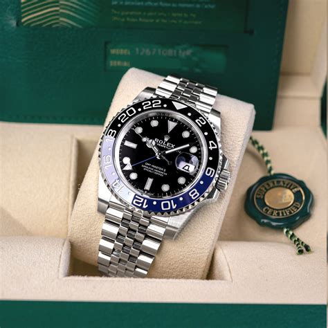 prezzo rolex batman|rolex batman gmt.